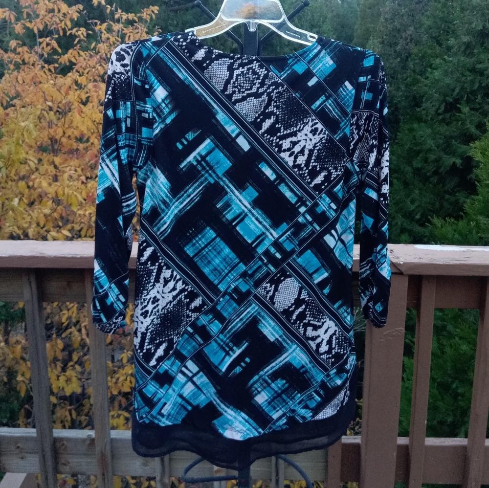 Style & Co knit tunic top sz M - Picture 7 of 9